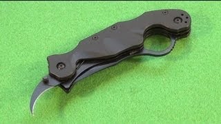 511 Double Duty Karambit Folding Knife Review [upl. by Nagud672]