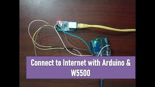 Connect W5500 to internet with your smartphone and PC [upl. by Fabe]