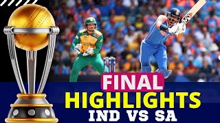 India Vs South Africa T20 WC Final HIGHLIGHTS  India Vs South Africa HIGHLIGHTS  IND VS SA FINAL [upl. by Bay796]