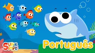 10 Peixinhos  Canções Infantis  Super Simple Português [upl. by Venator883]