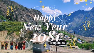 नयाँ बर्ष २०८१ को सबैमा मङ्गलमय सुभकामना  happy new year from dolpa  dolpa diaries 🌷✨ [upl. by Prentiss]