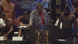 Adrien Broner THREATENS to MURDER Blair Cobbs “My N Will SHOOT” • Final Press Conference [upl. by Althea]