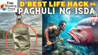 Lokong paraan PARA HUMULI NG ISDA  Crazy Ways to catch fish [upl. by Htezil]