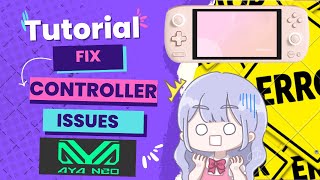 Tutorial on how to fix controller issues on AYANEO devices [upl. by Htebazila]