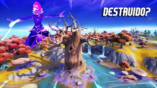 Destruyeron el arbol de la realidad 😮shorts youtubeshorts [upl. by Nuahs]