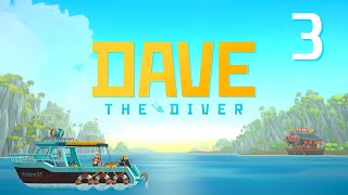 Lets Play Dave The Diver Part 3  Dr Bacon [upl. by Auqenwahs629]