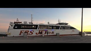 Ferry Ride Travel Tips from Tarifa Spain To Tangier Morocco [upl. by Layne]