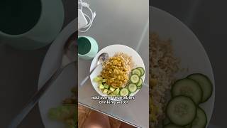 Quick simple protein vegan meal yoga [upl. by Rasla463]