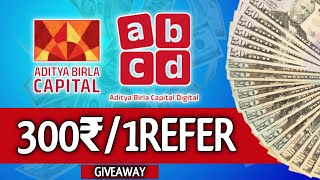 300₹ 1 refer ka  Aditya Birla app ko refer kerke paise kaise kamaye [upl. by Gnim]