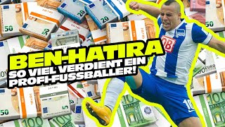 So viel verdient ein ProfiFußballer I BENHATIRA  Der Fußballund Lifestylepodcast [upl. by Ardnuaed]