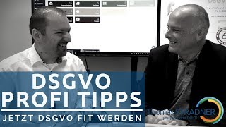 DSGVO – einfach und ordnungsgemäß umsetzen  BUSINESSTIPP [upl. by Brufsky]