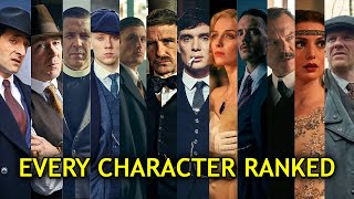 Every Character in Peaky Blinders Ranked [upl. by Ahsenik186]