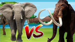 WOOLLY MAMMOTH VS ELEPHANT  NEW ARBS UNITS  Animal Revolt Battle Simulator [upl. by Nyledam286]