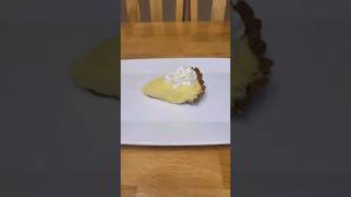 Key Lime Pie Recipe in Description baking viral [upl. by Aneri473]