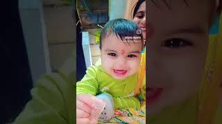 Iti si HasSi iti Si kHuShi♥️💓♥️ shortvideo viralvideo cutebaby [upl. by Libna]