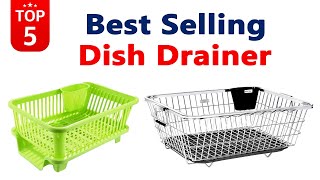 Best Dish Drainer Rack in India 2024 Best Dish Drainer Review 2024 [upl. by Kcirreg]