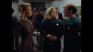 Seven of Nine tries socializing [upl. by Aissila]