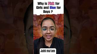 Why is Pink for Girls amp Blue for Boys Gender Roles  Sociology shorts shortsfeed ugcnet [upl. by Serolod]