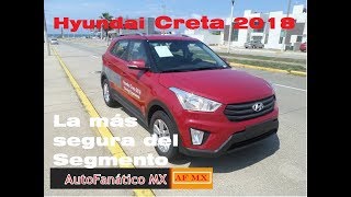 Prueba Hyundai Creta GLS Manual 2018  La más segura y equipada del segmento [upl. by Dimitris]