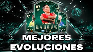 MEJORES EVOLUCIONES DE VELOCIDAD POR LA BANDA  MORENO INFRAVALORADO  EVOS EAFC 25 ULTIMATE TEAM [upl. by Yriek418]