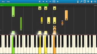 Cheers Where Everybody Knows Your Name Theme Song  Piano Tutorial  Synthesia [upl. by Prior]