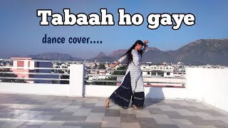 Tabaah ho gaye dance cover  Kalank  Madhuri  Tabaah ho gaye  Tabaah song dance  Viral dance [upl. by Kinney]