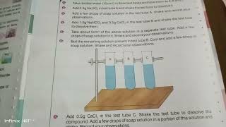 paractical 151 Demonstrate the softening of water by removal of calcium and magnesium ions [upl. by Pyle504]