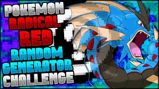 MEGA GYARADOS SEIZES THE DAY POKEMON RADICAL RED E4 RANDOM GENERATOR CHALLENGE [upl. by Fisk]