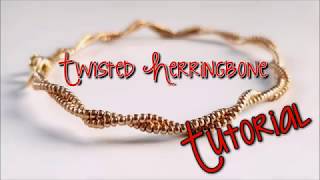 Twisted Herringbone Tutorial [upl. by Diao87]