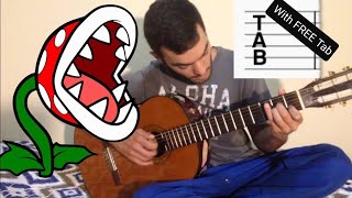 Piranha Plants Lullaby  Mario 64 Guitar Cover [upl. by Llirpa43]