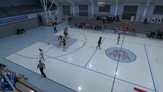 Villa AngelaSt Joseph vs St VincentSt Mary High School Womens Varsity Basketball [upl. by Ydnys32]