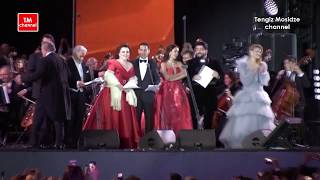 Cultural program of the FIFA World Cup 2018 in Russia Russian song quotKalinkaquot [upl. by Kcirevam]