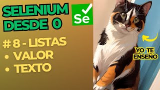 Selenium y java desde 0 8  Manejo de listas [upl. by Torbert731]