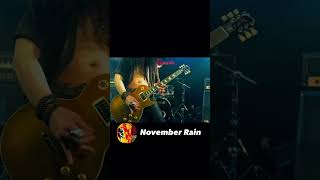 November Rain  Guns N Roses [upl. by Orlanta]