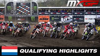 Qualifying Highlights MXGP of The Netherlands 2020 [upl. by Heinrick139]