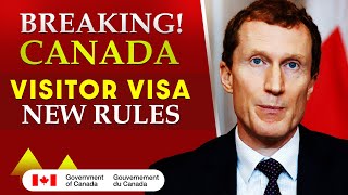 BREAKING Canada Visitor Visa New Rules  Canada Visitor Visa Latest Update [upl. by Eiramanig]