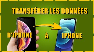 Comment transférer les données iPhone [upl. by Latsirk]