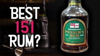 PUSSERS 151  Overproof Rum Review [upl. by Werna262]