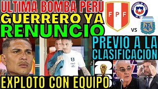 ÚLTIMO MINUTO PAOLO GUERRERO ELIMINADO RENUNCIÓ A EQUIPO EXPLOTÓ CON JUGADORES QUEDÓ FUERA SORPRENDE [upl. by Aneroc]