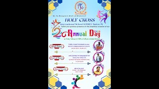 HOLY CROSS INTERNATIONAL SCHOOL  CBSE   SALEM 14 2nd ANNUAL DAY 2024 [upl. by Laehcor]