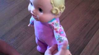 Baby Alive Bouncin Babbles Doll [upl. by Rocco]