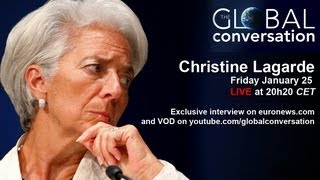 Coming soon Christine Lagarde exclusive interview [upl. by Adnohsal]