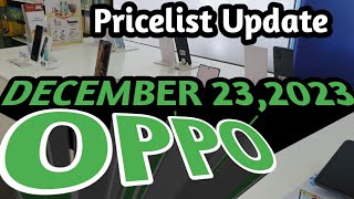 OPPO PRICES UPDATE OPPOA18A38A58A78A985GRENO105GRENO10PRO5GOPPOPADAIRphilippines [upl. by Doownel]