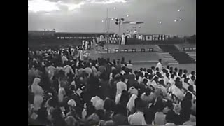 Pope Mass Philippines Manila 1970 [upl. by Freyah]