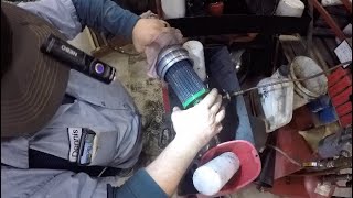 John Deere 6R Hydraulic and Transmission Filter Change [upl. by Seavey]