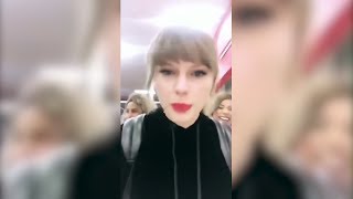 Watch Taylor Swift Surprise Fans While Buying Her Album [upl. by Castora]