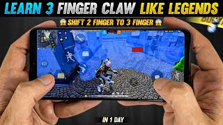 How To Start Playing 3 Finger In Free Fire  How To Shift 2 Finger To 3 Finger  Best 3 Finger Hud [upl. by Nobie]