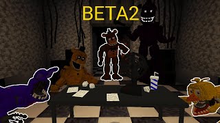 Fnaf 2 beta2 addon  dany fox [upl. by Sacksen]