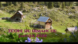 Leçon dominicale du dimanche 07 Janvier 2024 [upl. by Adliw431]