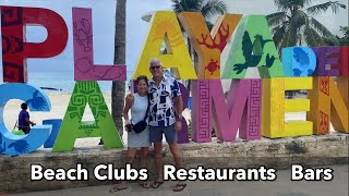 Playa Del Carmens highly recommended restaurants beach clubs and bars [upl. by Tobi239]